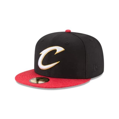 Cleveland Cavaliers Gorra | New Era NBA Shadow Tech 59fifty Fitted Cap Mexico - Negros